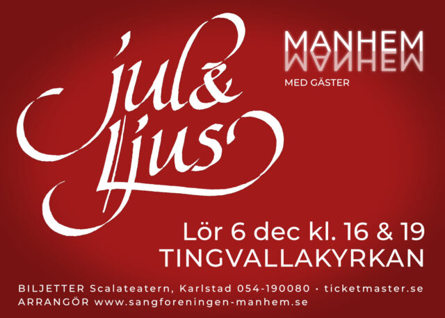 Sångföreningen Manhem – Jul & Ljus